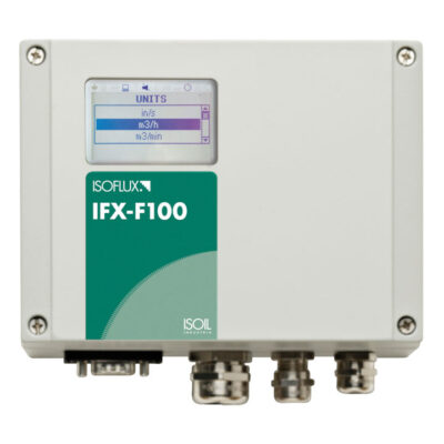 The IFX-F100 clamp-on ultrasonic flow meter